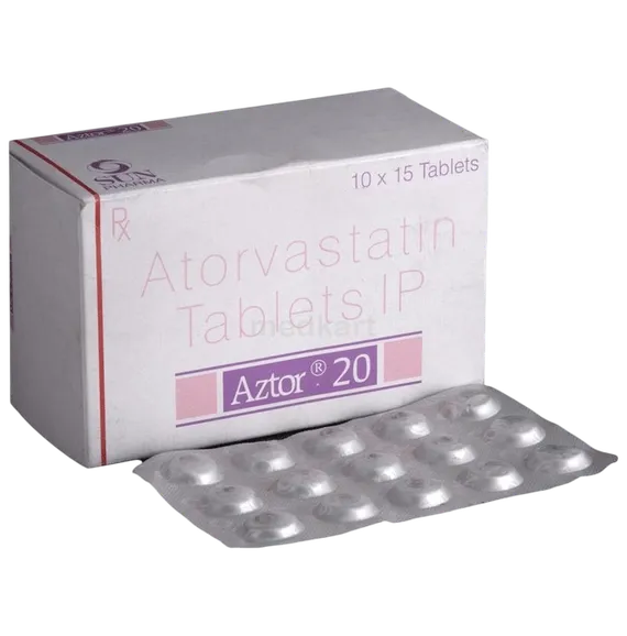 aztor 20mg tablet 15's